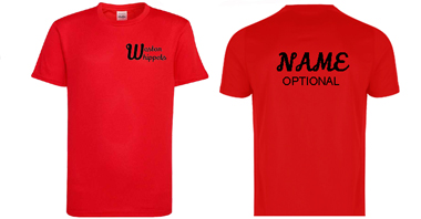 WW -  *Optional Personalisation* - KIDS Sports T-shirt - JC001